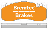 BREMTEC EURO-LINE BRAKE PADS SET BT2048ELC