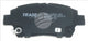 BREMTEC TRADELINE BRAKE PAD SET FRONT TOYOTA MR2 III (ZZW3) 1.8L BT2053TS