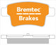 BREMTEC EURO-LINE BRAKE PADS SET CITROEN C4 PIASSO 1.6, 2.0 BT2065ELC