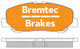 BREMTEC 4WD BRAKE PADS SET TOYOTA TARAGO ACR50, GSR50 BT2066E