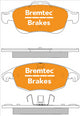 BREMTEC EURO-LINE BRAKE PADS SET CITROEN C4 PIASSO 1.6, 1.8 BT2071ELC