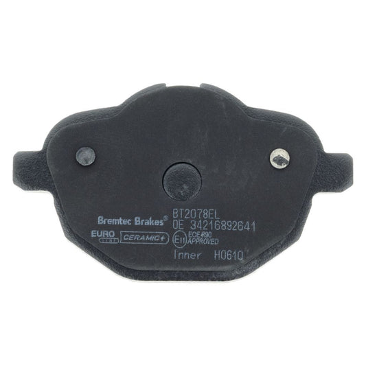 Euro-line Brake Pads Set BMW 5 (F10) 528i, 520d 3/2010 - Bt2078el