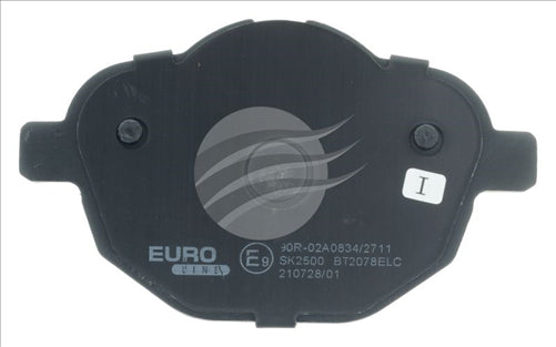 EURO-LINE BRAKE PADS SET BMW 5 (F10) 528i, 520d 3/2010- BT2078ELC
