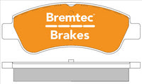 BREMTEC EURO-LINE BRAKE PADS SET PEUGEOT 306 (BOSCH) 2006- BT2104ELC
