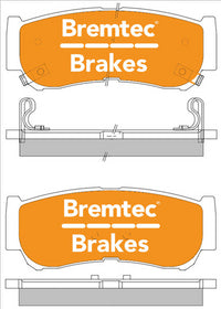 BREMTEC ENDURE 4WD CERAMIC+ ZERO DUST HYUNDAI SANTE FE 3.3 V6 2007- BT2109E