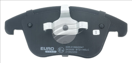 EURO-LINE BRAKE PADS SET JAGUAR XF (J05_9) 3.0TD 2008- BT2114ELC
