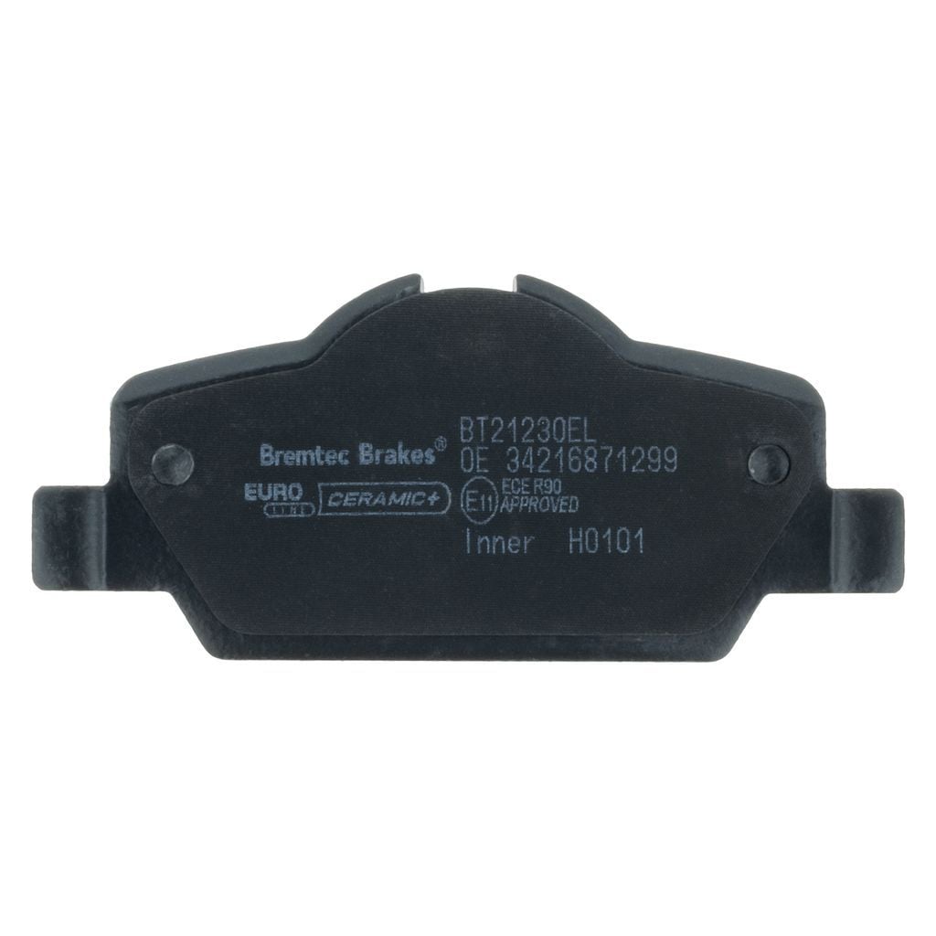 Euro-line Brake Pads Set BMW Mini (F55) 2.0l Cooper S - Bt21230el