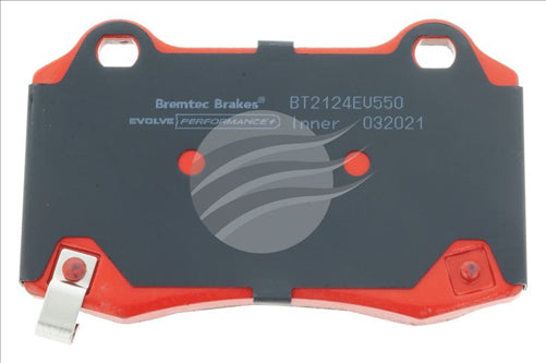 BREMTEC HYBRID-CARBON HIGH PRFRMANCE GRAND CHEROKEE IV WK 6.1 SRT8 BT2124EV550