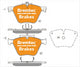 BREMTEC EURO-LINE BRAKE PADS SET BT21310ELC