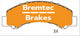 BREMTEC PRO-LINE BRAKE PADS SET ISUZU N-SERIES (NPR85P) 3.0LD BT2138PRO