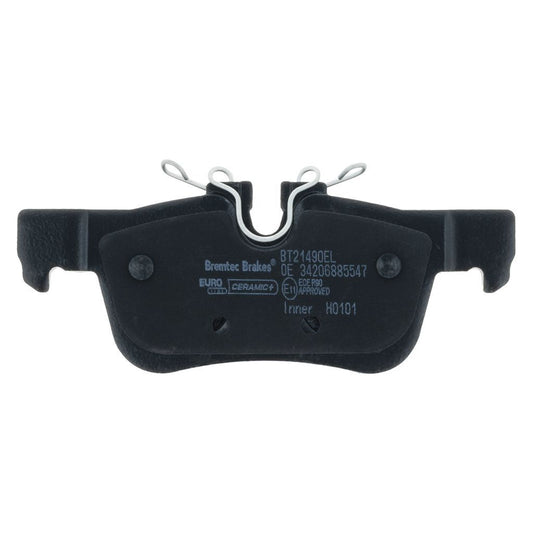 EURO-LINE BRAKE PADS SET BMW 2 (F45) 225 i xDrive 2014 - BT21490EL