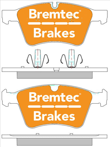 BREMTEC BRAKE PAD SET MERCEDES BENZ G-CLASS (W164) BT2158ELH