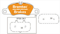 BREMTEC EUROLINE CERAMIC BT21650ELC