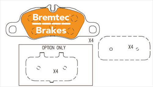 BREMTEC EUROLINE CERAMIC BT21650ELC