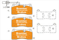 BREMTEC HYBRID-CARBON HIGH PERFORMANCE AUDI RS6 (C7) V8 4.0L QUATTRO BT21670EV