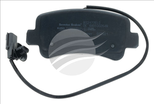 BREMTEC EUROLINE CERAMIC+ ZERO DUST RENAULT MASTER X62 REAR PADS BT2177ELC