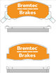 BREMTEC TRADELINE BRAKE PAD SET FRONT ESTIMA 90-99 PREVIA TARAGO BT217TS