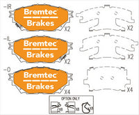 BREMTEC HEAVY-HAULER COMMERCIAL MITS FUSO CANTER MWB 815 3.0LD BT21880TL