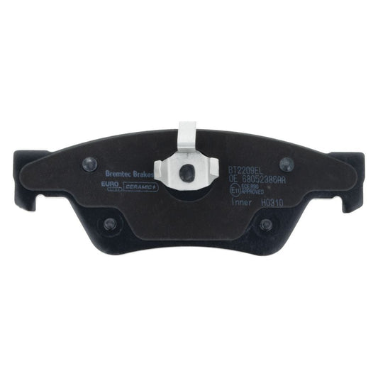 Euro-line Brake Pads Set Mercedes C Class S204 C200&220 - Bt1078el - BT2209EL