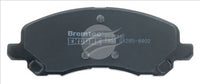 BREMTEC ENDURE BRAKE PAD FRONT SET JEEP PATRIOT COMPASS DODGE BT2214E