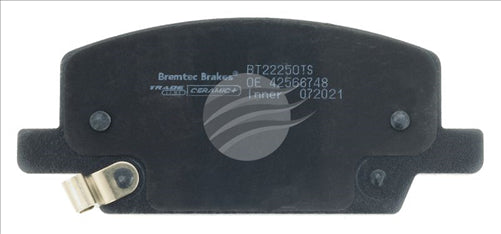 BREMTEC TRADELINE CERAMIC + BRAKE PADS HOLDEN TRAX 5/2017- FRONT BT22250TS