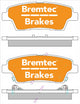 BREMTEC EURO-LINE BRAKE PADS SET HYUNDAI GENESIS COUPE 3.8V6 BT2233ELC