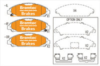 BREMTEC EVOLVE HYBRID CARBON FORD MUSTANG (FM) 2.2 GTDi BT22360EV550