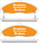 BREMTEC TRADE-LINE BRAKE PADS SET FORD FALCON BA (C5 CALIPER) BT224TS