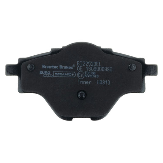 Euro-line Brake Pads Set Citroen C4 Ii 1.6 Thp165 2014 - Bt22520el