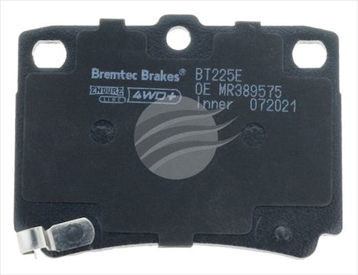 BREMTEC 4WD BRAKE PADS SET MITSUBISHI CHALLENGER 1994- BT225E