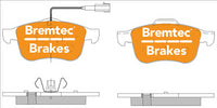 BREMTEC EURO-LINE BRAKE PADS SET ALFA GIULIETTA (940) 1.4 TB BT2275ELC