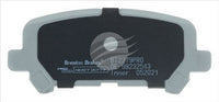 BREMTEC PRO-LINE BRAKE PADS SET ISUZU MUX 4WD 3.0D 2014- BT2279PRO