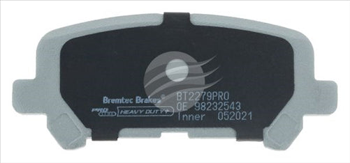 PRO-LINE BRAKE PADS SET ISUZU MUX 4WD 3.0D 2014- BT2279PRO