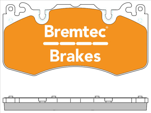 BREMTEC HYBRID-CARBON HIGH PRFRMANCE RNGE ROVER EVOQUE S/C V8 BREM BT2291EV550