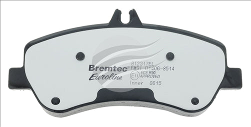 BREMTEC EURO-LINE BRAKE PADS SET BT2317ELC