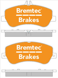 BREMTEC EURO-LINE BRAKE PADS SET BT2317ELC