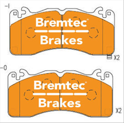 BREMTEC EVOLVE PERFROMANCE CERAMIC+ FORD MUSTANG GT (FM) 5.0L BT23310EV550