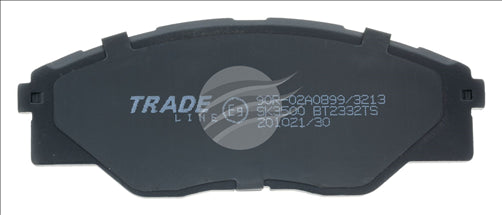 TRADE-LINE BRAKE PAD FRONT SET TOYOTA HILUX 3.0 GGN KUN TGN BT2332TS