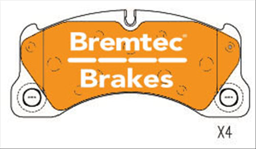 BREMTEC EURO-LINE HD BRAKE PADS SET PORSCHE MACAN (95B) 3.0S 2014- BT23530ELH