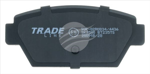 TRADELINE BRAKE PAD SET REAR MITSUBISHI GALANT 1984-95 BT235TS