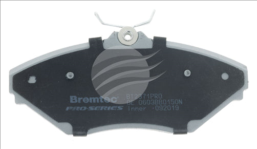 PRO-LINE BRAKE PADS SET MAHINDRA 2.2D 4X4 2007- BT2371PRO