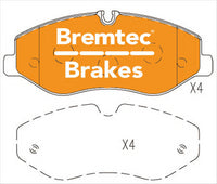 BREMTEC EUROLINE ECE R90 APPROVED MERCEDES VITO BT23730ELC