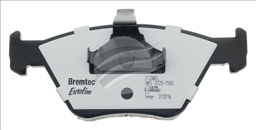 BREMTEC EURO-LINE BRAKE PADS SET BMW 5 SERIES (E39) 1996- BT238ELC