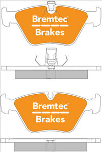 BREMTEC TRADE-LINE BRAKE PADS SET BMW 5 SERIES (E39) 1996- BT238TS