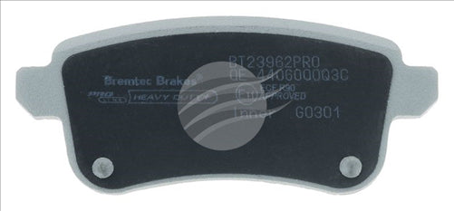 BREMTEC PRO-LINE HD CERAMIC+ ZERO DUST JUKE F16 1.0L 2020- REAR BT23962PRO