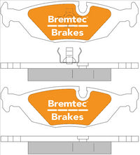 BREMTEC TRADE-LINE BRAKE PADS SET BMW 3 SERIES (E30) 1987-91 BT240TS