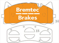 BREMTEC EVOLVE HYBRID-CARBON MERCEDES C63AMG (W205) 4.0L 20 BT24500EV550
