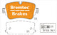 BREMTEC EURO-LINE HD BRAKE PADS SET AUDI Q7 (4M) 3.0 Tdi 2015- BT24510ELH