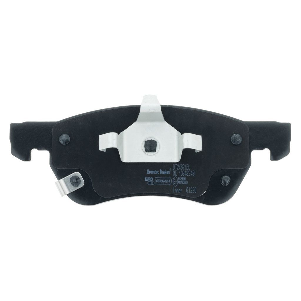 Bremtec Euro Brake Pad Set Frt Mg Zs 1.0l 2017 - Bt24621el