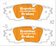 BREMTEC TS PADS REAR CAMRY COROLLA C-HR LEXUS BT24660TS